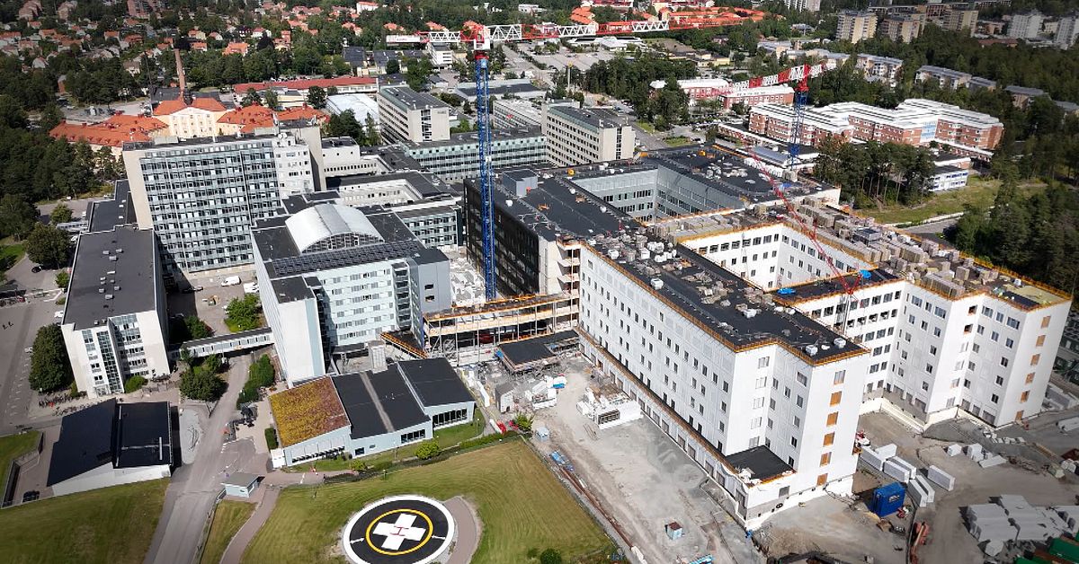 Halvvägs till nya akutsjukhuset i Västerås – följ med in på miljardbygget