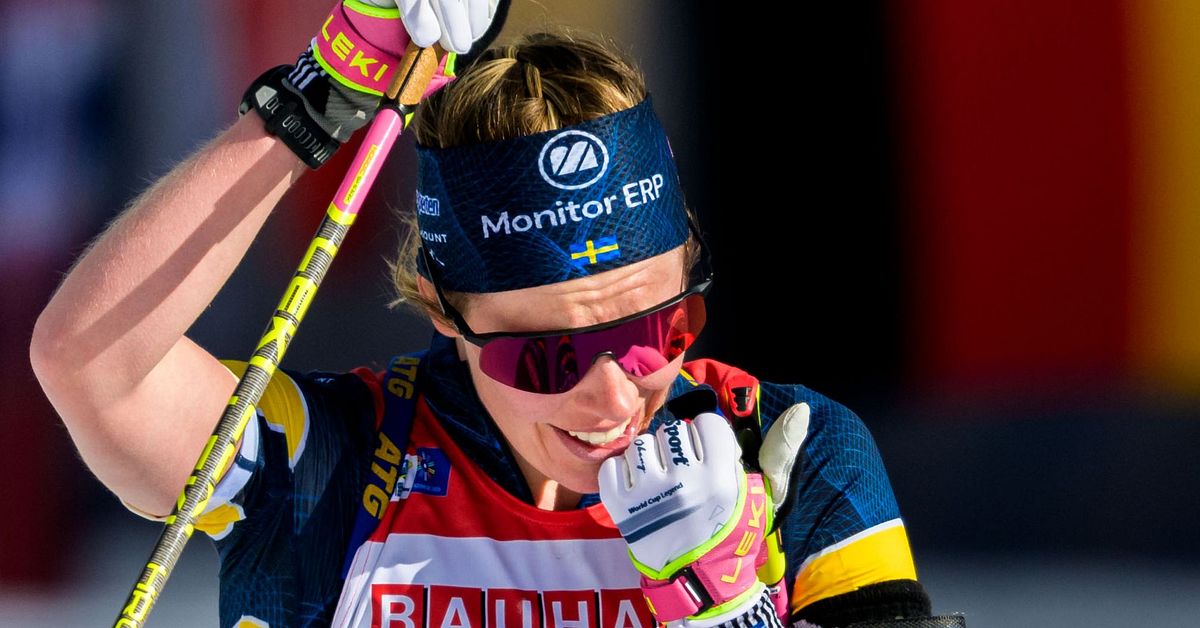 Biathlete Elvira Öberg Withdraws from Ski Biathlon Competition: 