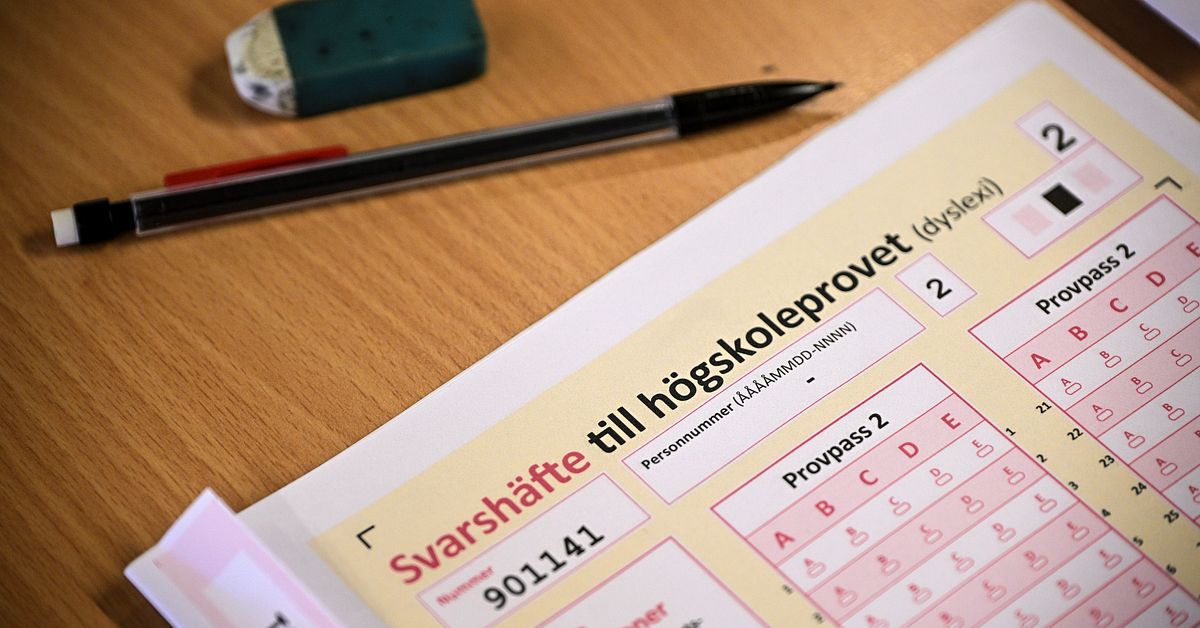 Högskoleprovet 2024 öva ordförståelse SVT Nyheter