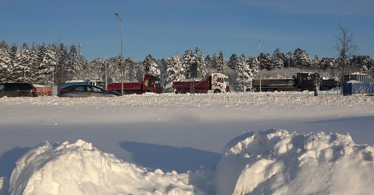 Köer sinkar snöröjningen i Uppsala: ”En in
