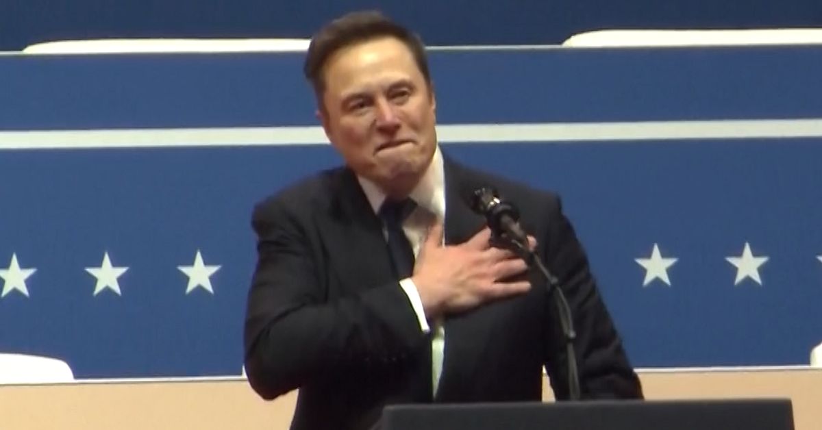 Video: Elon Musks gest väckte starka reaktioner