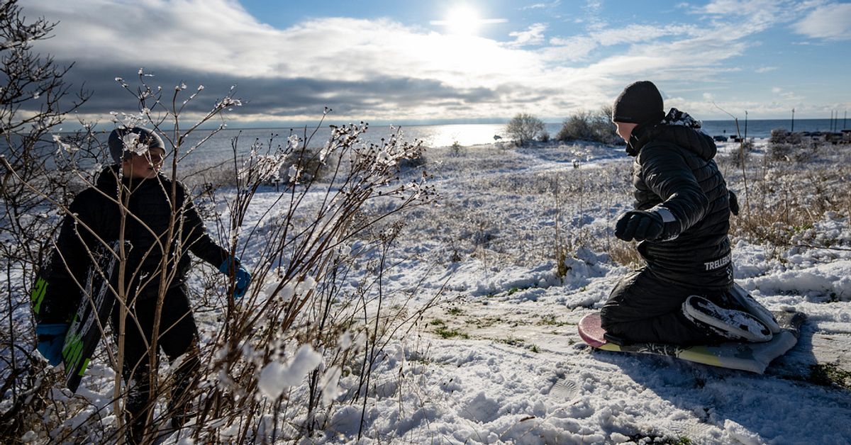Var snöar det minst i Sverige? | SVT Nyheter