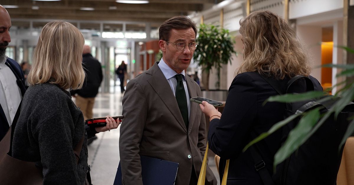 Kristersson: Utesluter inte lagändringar efter demonstrationerna