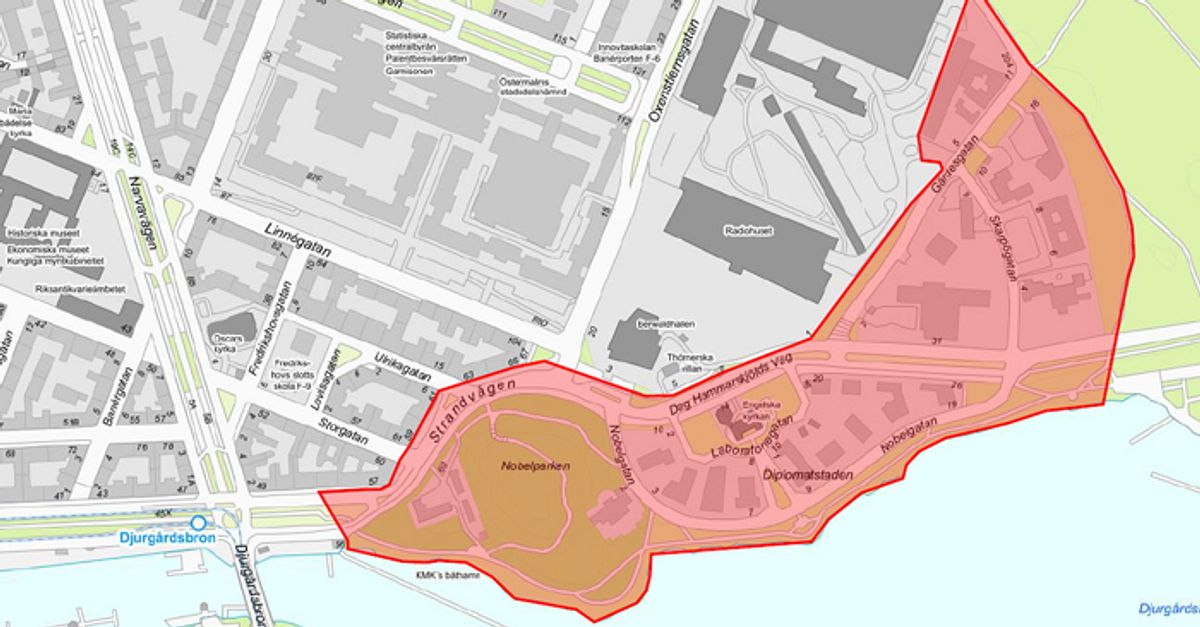 Ny s&auml;kerhetszon p&aring; &Ouml;stermalm &ndash; finns risk f&ouml;r allvarliga v&aring;ldsbrott