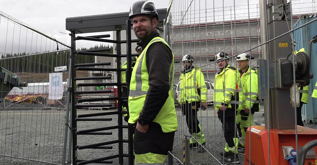 F&ouml;lj med in p&aring; bygget av det gigantiska AI-datacentret i Tydal