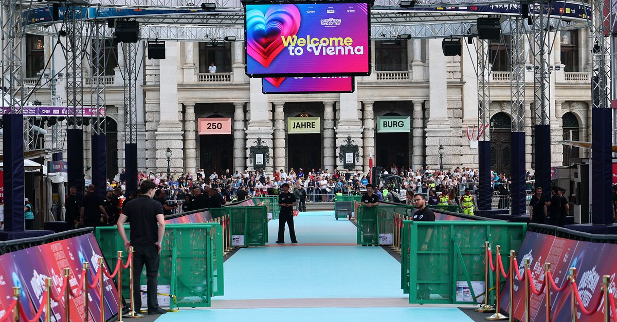 Eurovision i Wien invigs officiellt