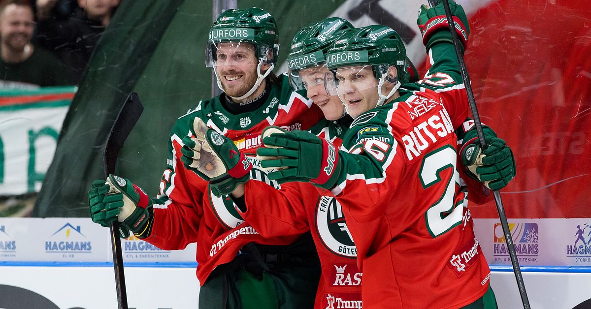 Tätt Frölunda vann tidiga seriefinalen