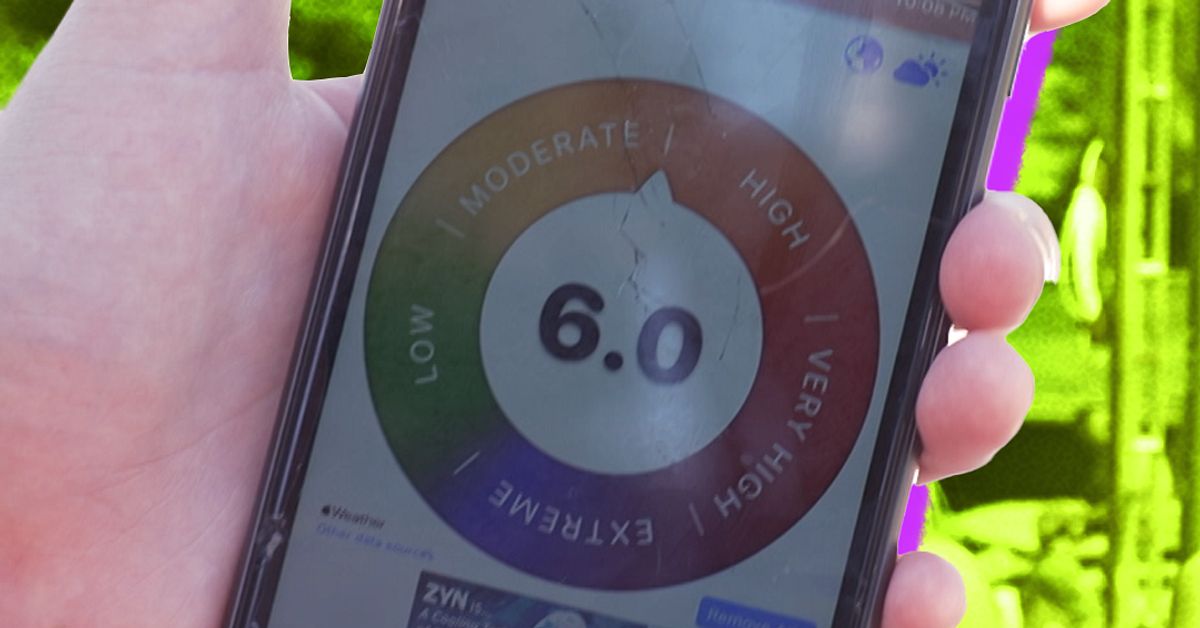 ”Hets att bli brun med UV-index” | SVT Nyheter