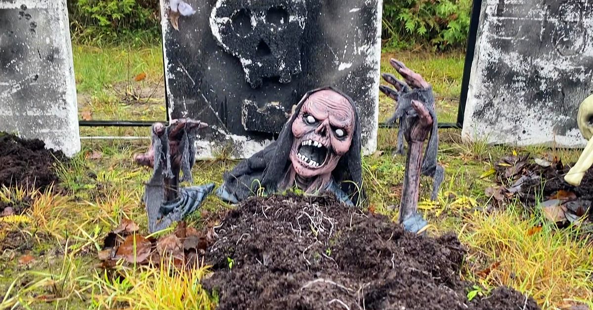 Häng med på ett skrämmande besök i Brändön