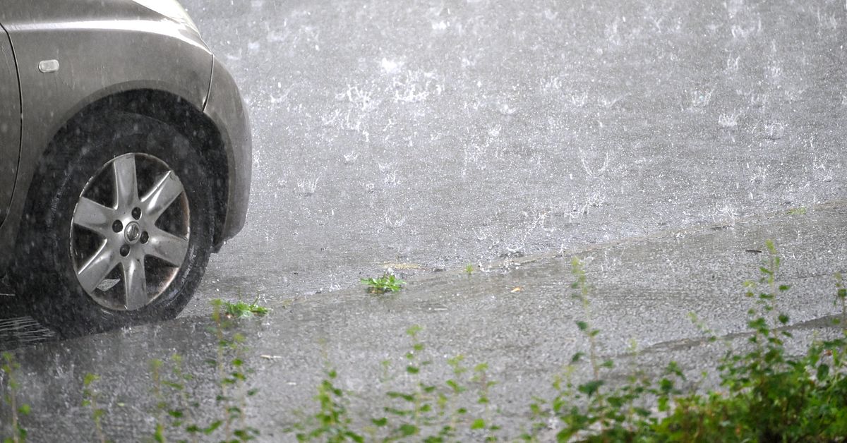VMA efter skyfall – vägar bortspolade längs Norrlandskusten