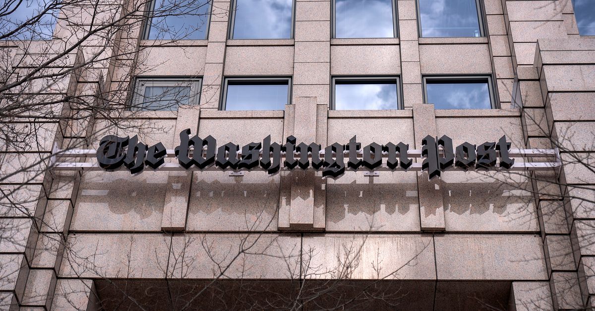 En tredjedel sparkas fr&aring;n ansedda Washington Post