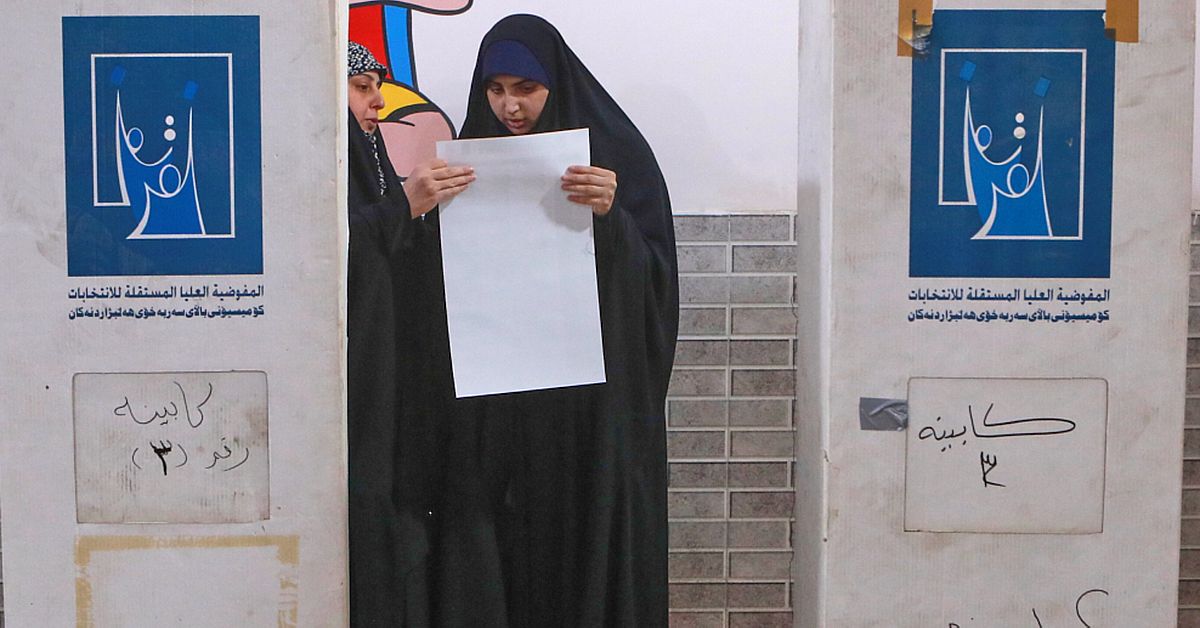 Dalande väljarintresse trots spänt läge i Irak