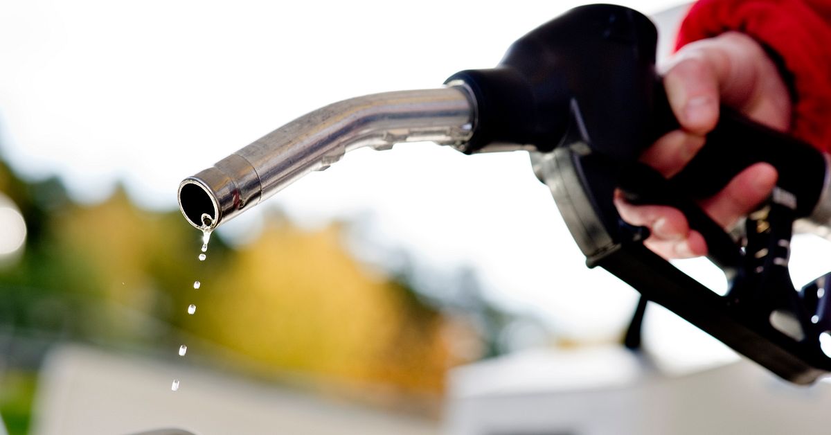 Chockhöjning av dieselpriset