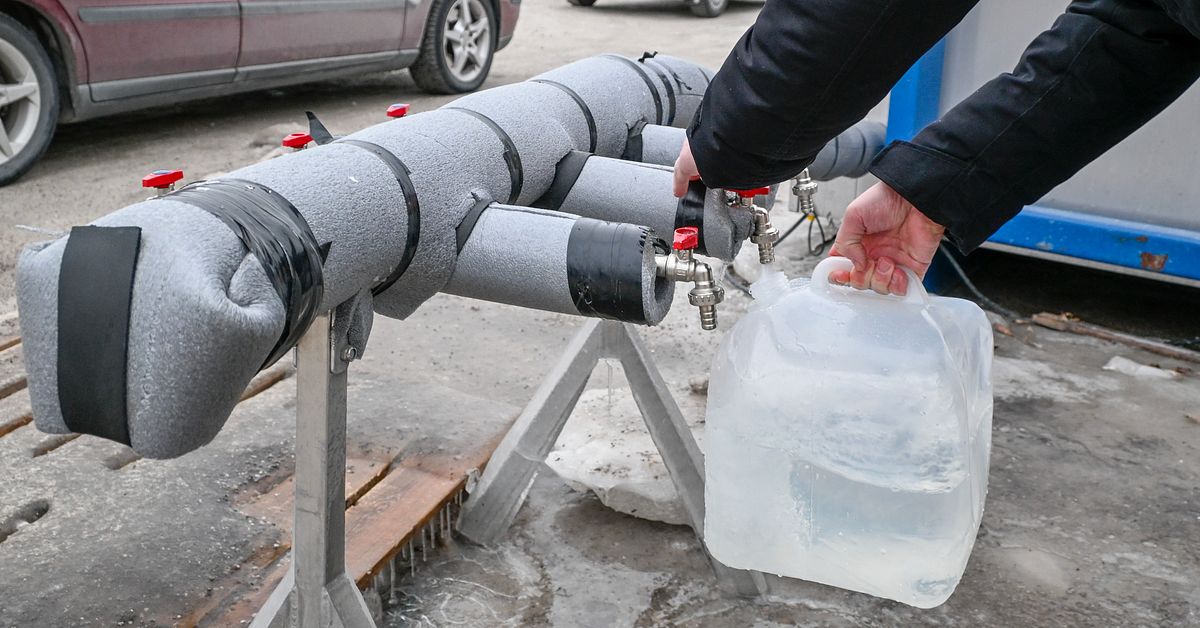 Okej att dricka vatten igen i Visby