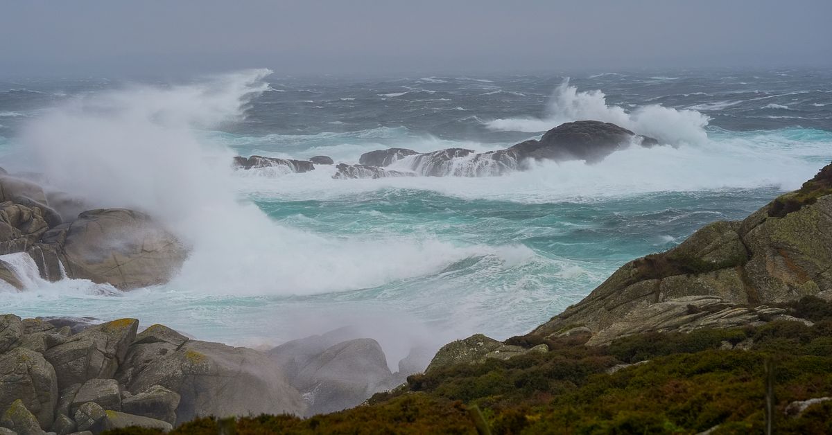 Stormen Amy: En död på Irland