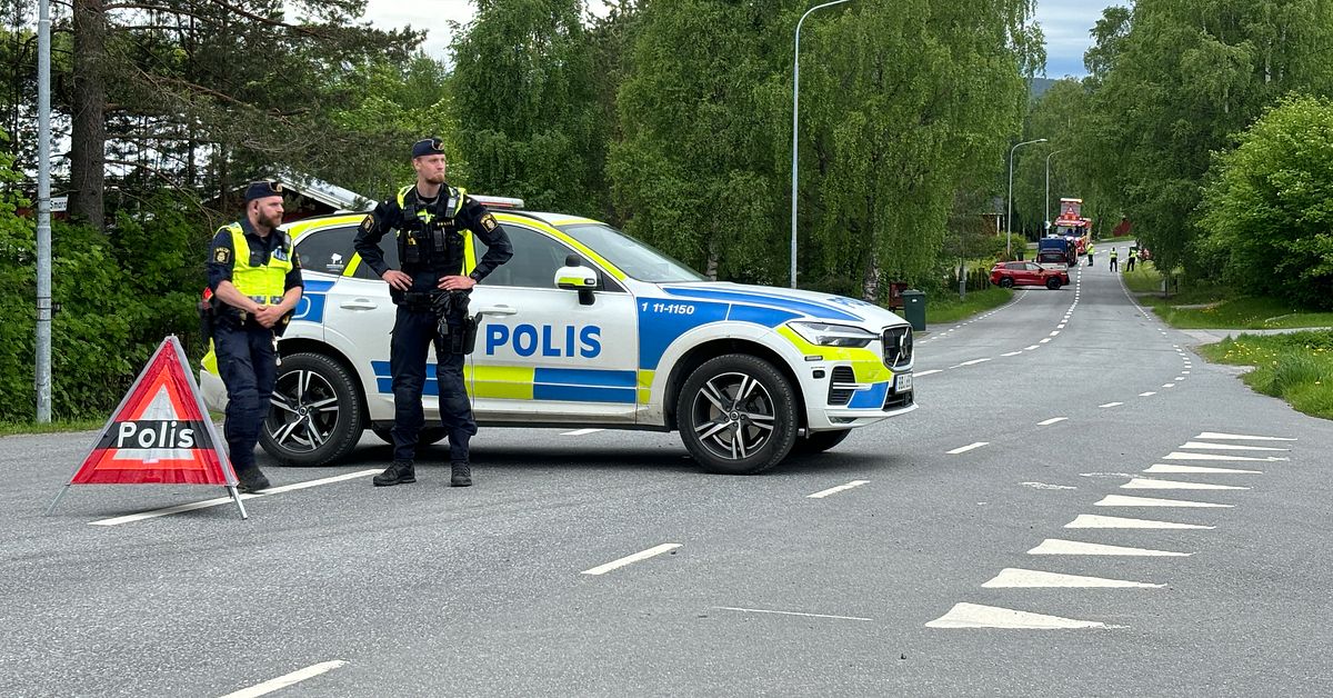 Explosionsrisk n&auml;r polisen evakuerade villaomr&aring;de i Boden