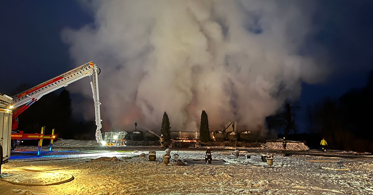 Prinsn&auml;s g&aring;rd med anor fr&aring;n 1600-talet helt nedbrunnen