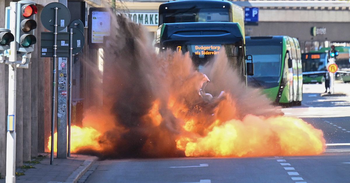 Misst&auml;nkt handgranat i centrala Malm&ouml; &ndash; har spr&auml;ngts