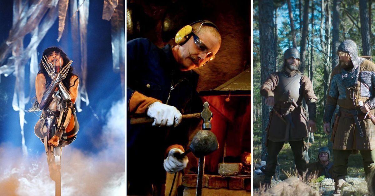 Här är rustningsmästaren som klär rövare och Loreen | SVT Nyheter
