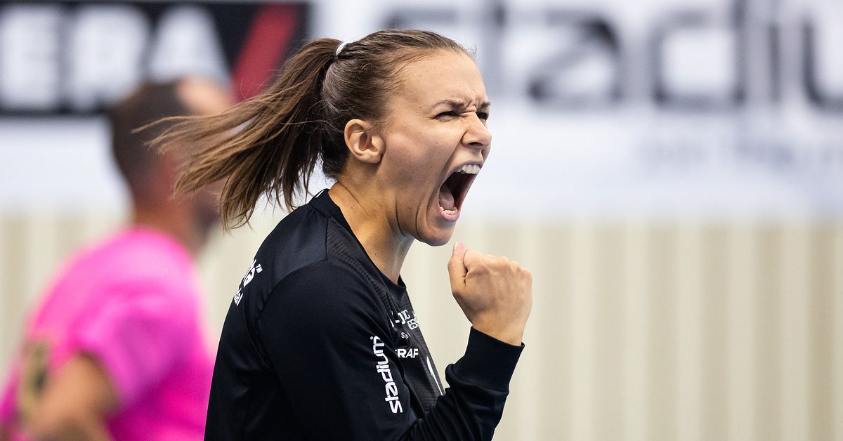 Önnereds målvakt Jenny Sandgren stod för jättematch i kross mot Skuru