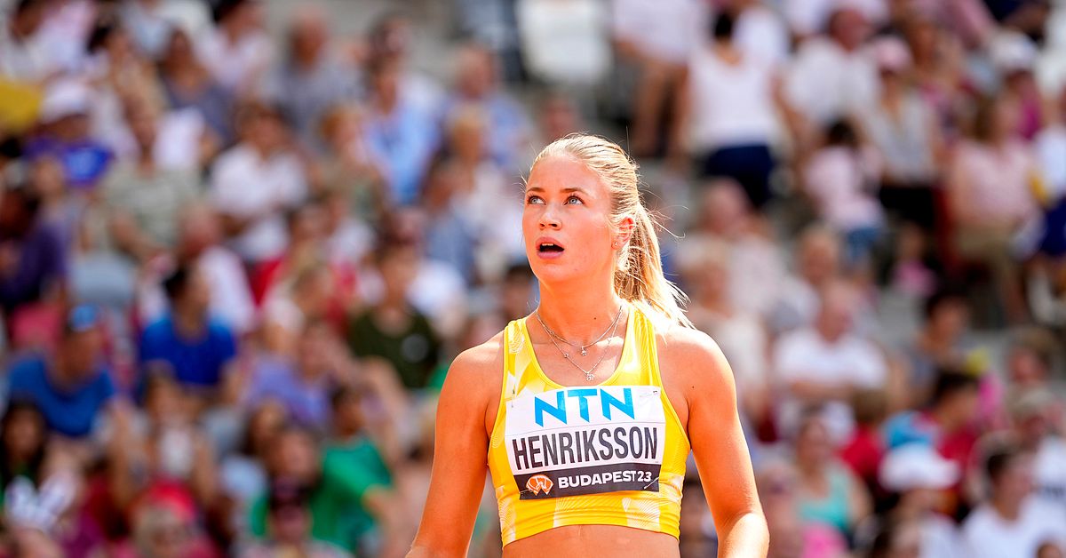 Julia Henriksson under elva sekunder – men medvinden var för stark