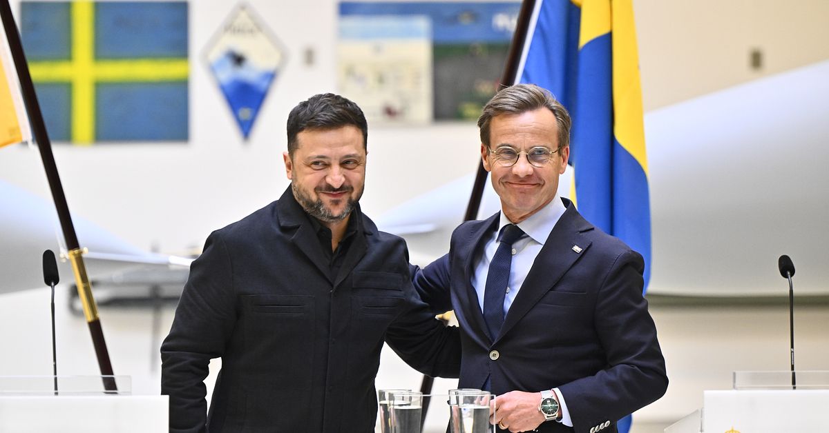 &rdquo;Nu knyts Sverige &auml;nnu n&auml;rmare Ukrainas f&ouml;rsvar&rdquo;