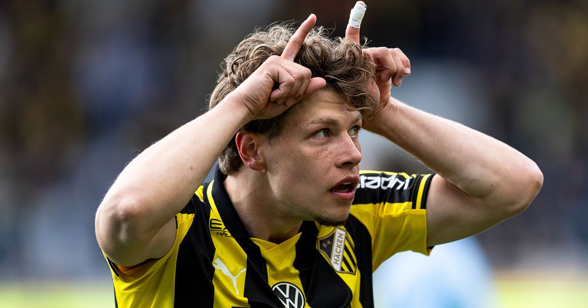 Fotboll: Gustav Lindgren hjälte när Häcken vann mot Malmö | SVT Sport