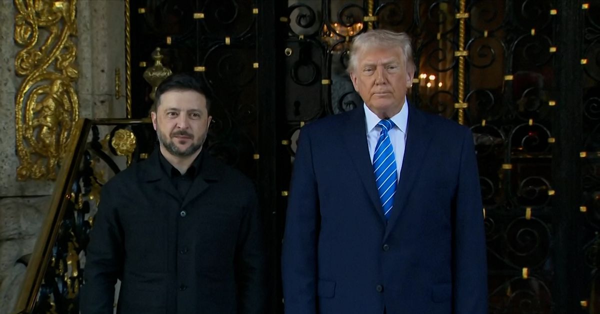 Zelenskyj och Trump i m&ouml;te &ndash; diskuterar fredsplan