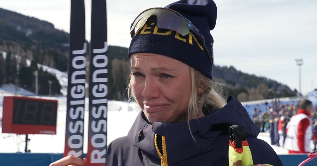 Emma Ribom i t&aring;rar efter femmilen: &rdquo;G&aring;tt igenom s&aring; mycket de h&auml;r veckorna&rdquo;