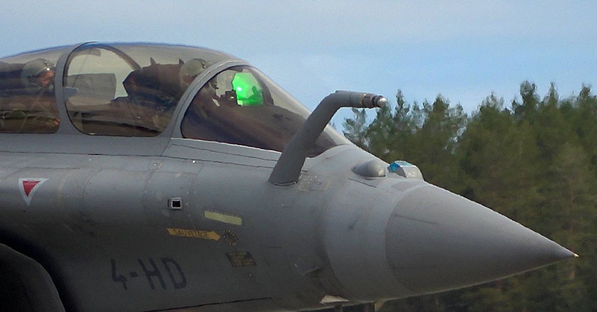 Se n&auml;r utl&auml;ndska stridsflyg &ouml;var f&ouml;r skarpt krig i Lule&aring;