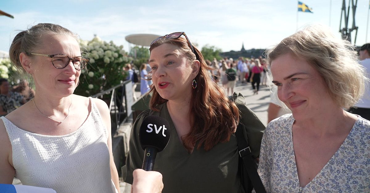Finska bes&ouml;kare tog sig till Alls&aring;ng p&aring; Skansen: &rdquo;Vi har pratat om det i flera &aring;r&rdquo;