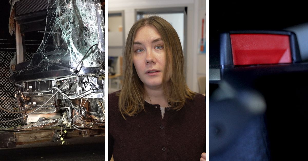 Sv&aring;rt att sl&aring; fast om b&auml;lten anv&auml;ndes vid bussolyckan mellan V&auml;xj&ouml; och Alvesta