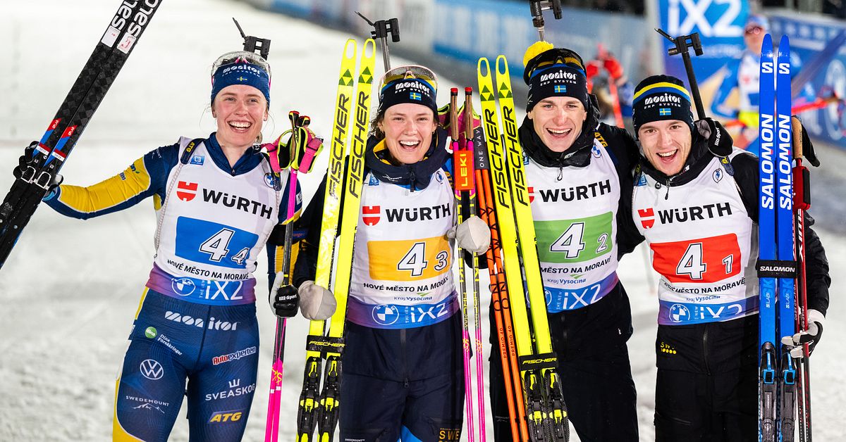 Biathlon: SVT Broadcasts the World Championship Today