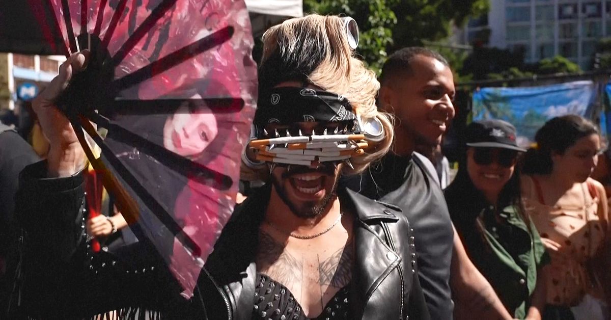 Lady Gaga drog miljonpublik till Copacabana i Brasilien