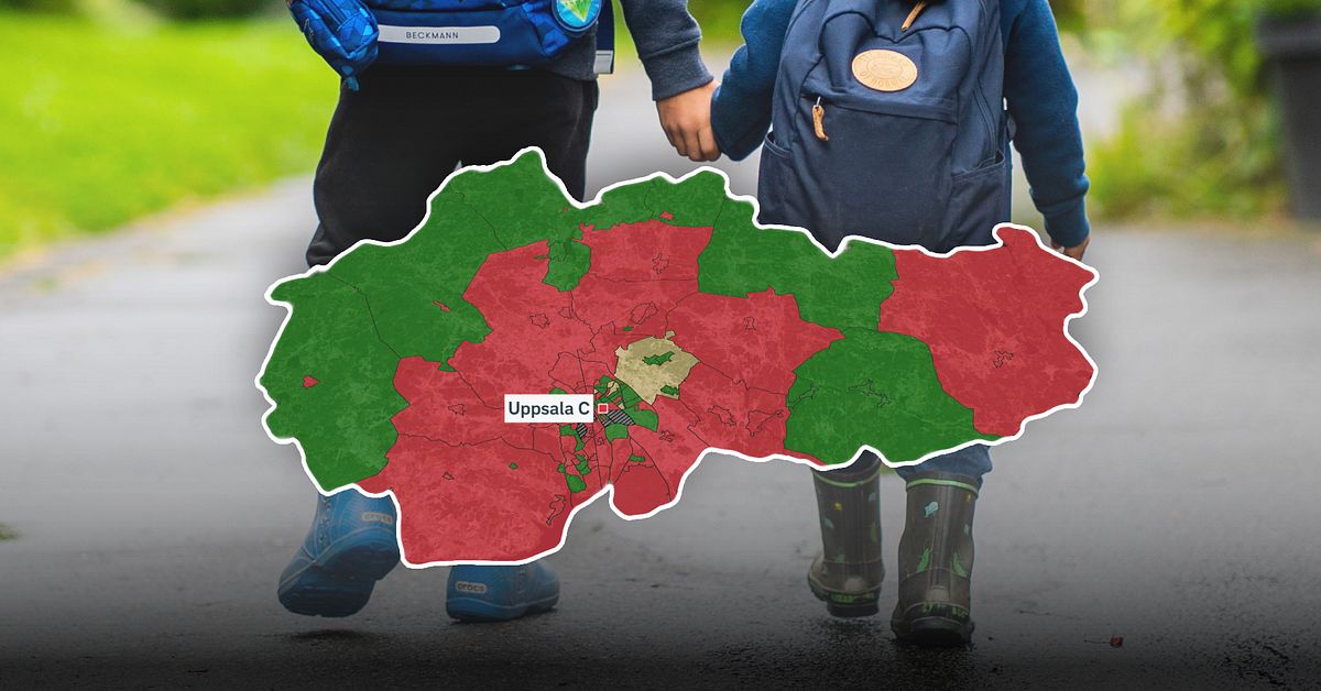 H&auml;r &auml;r Uppsalas barnt&auml;taste och barnfattigaste omr&aring;den