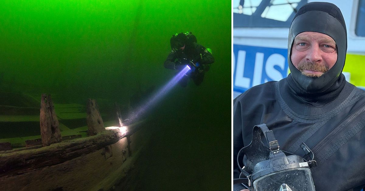 Misstänkt vrakplundring på 1600-talsskepp: Här dyker polisen och arkeologer