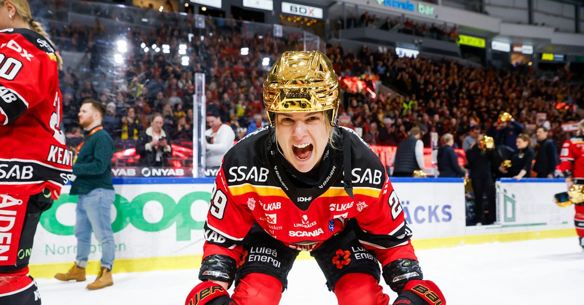 Hockey su ghiaccio: il Luleå ha conquistato la sua sesta medaglia d'oro consecutiva nella SC vincendo 4-2 su Modo