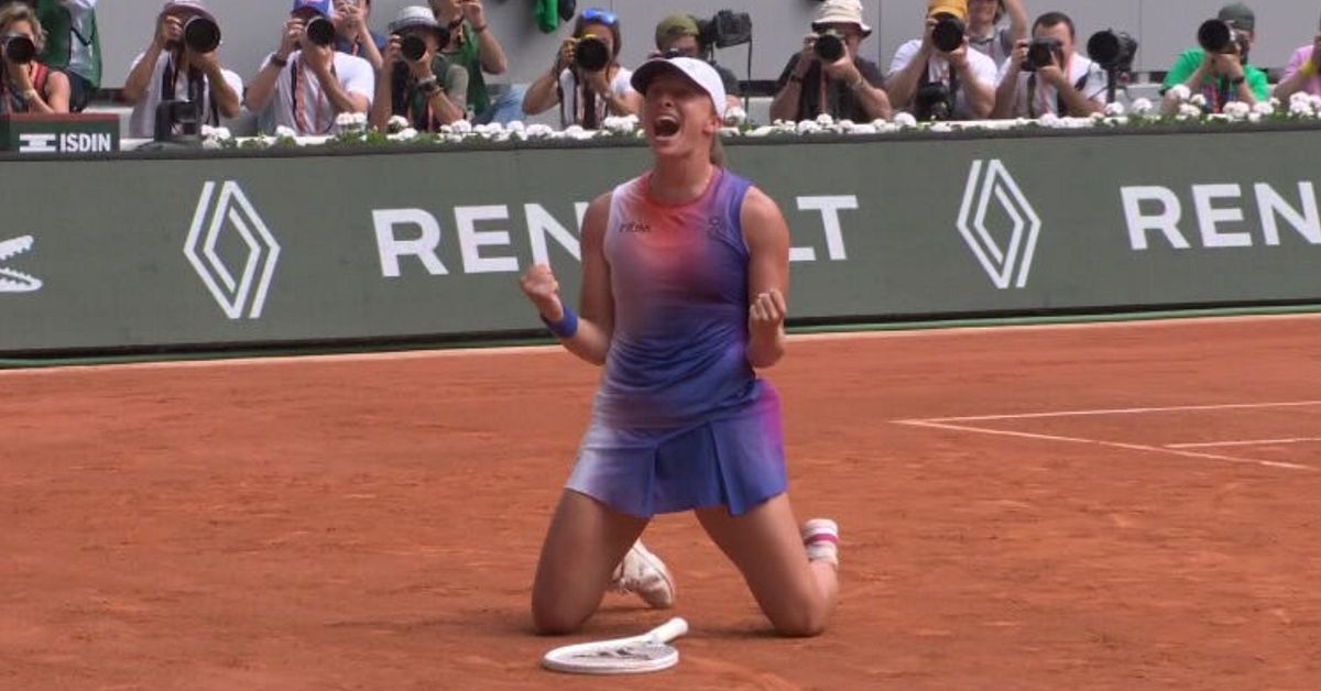 テニス：イガ・シフィオンテクが見事なプレーでパリで4度目の優勝