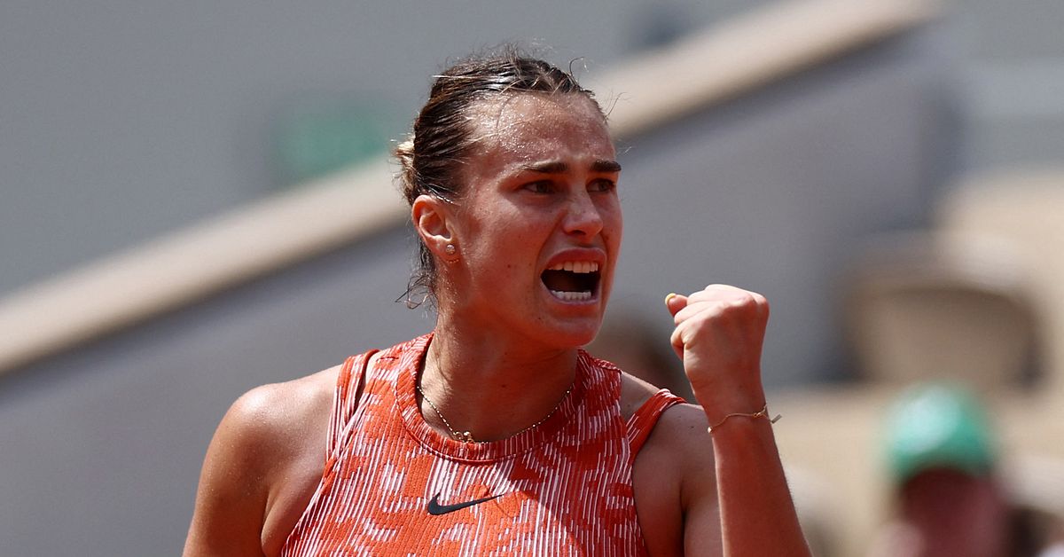 Tennis Aryna Sabalenka enkelt vidare till kvartsfinal i Franska öppna