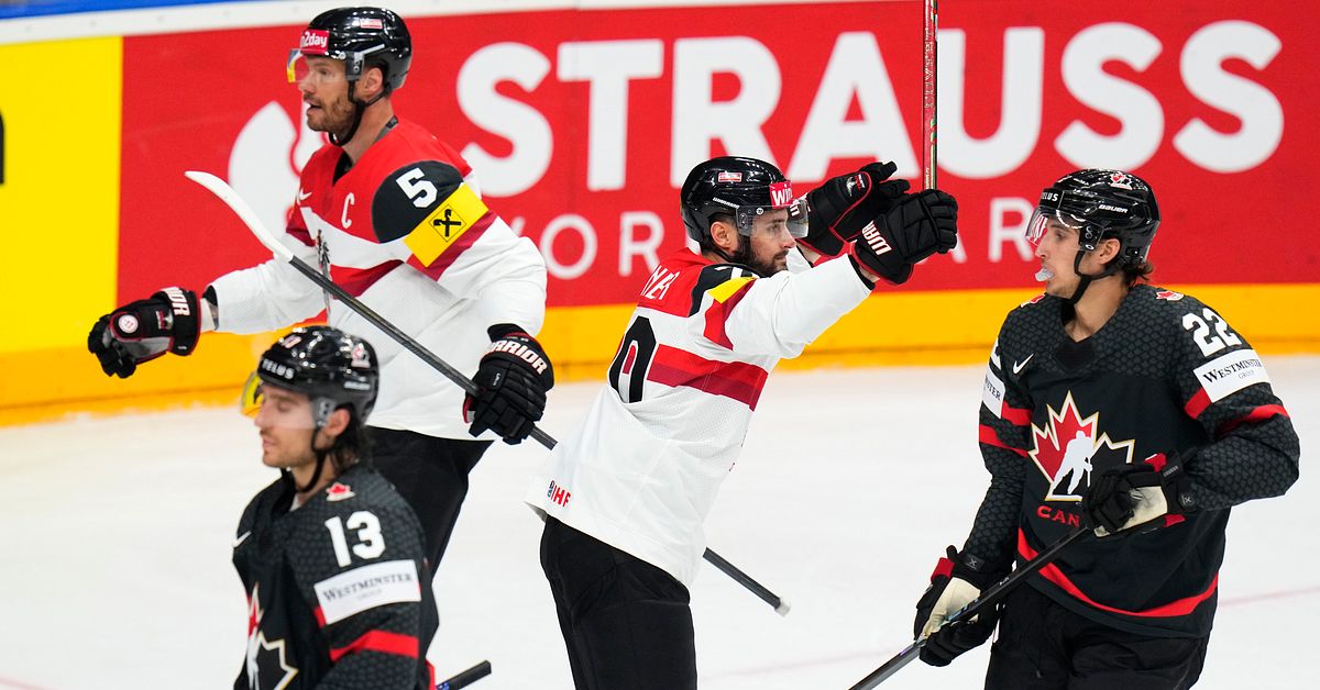 Österrike stod för sanslös upphämtning mot Kanada – fem (!) mål i tredje perioden