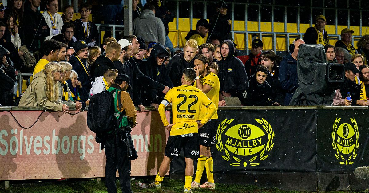 Mj&auml;llby utsk&auml;llt av supportrarna: &rdquo;Man sk&auml;ms&rdquo;
