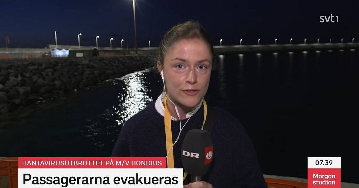 Evakueringen av MV Hondius p&aring;g&aring;r: &rdquo;Hoppas vara klara i kv&auml;ll&rdquo;