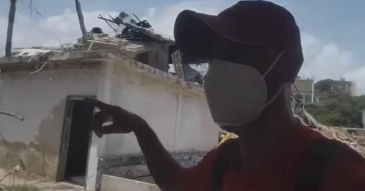 Venezuelanen &aring;kte till rasmassorna efter skalven: &rdquo;Luktade lik&rdquo;