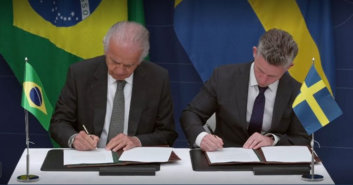 Brasilien f&ouml;rbereder nya k&ouml;p av Gripenflygplan