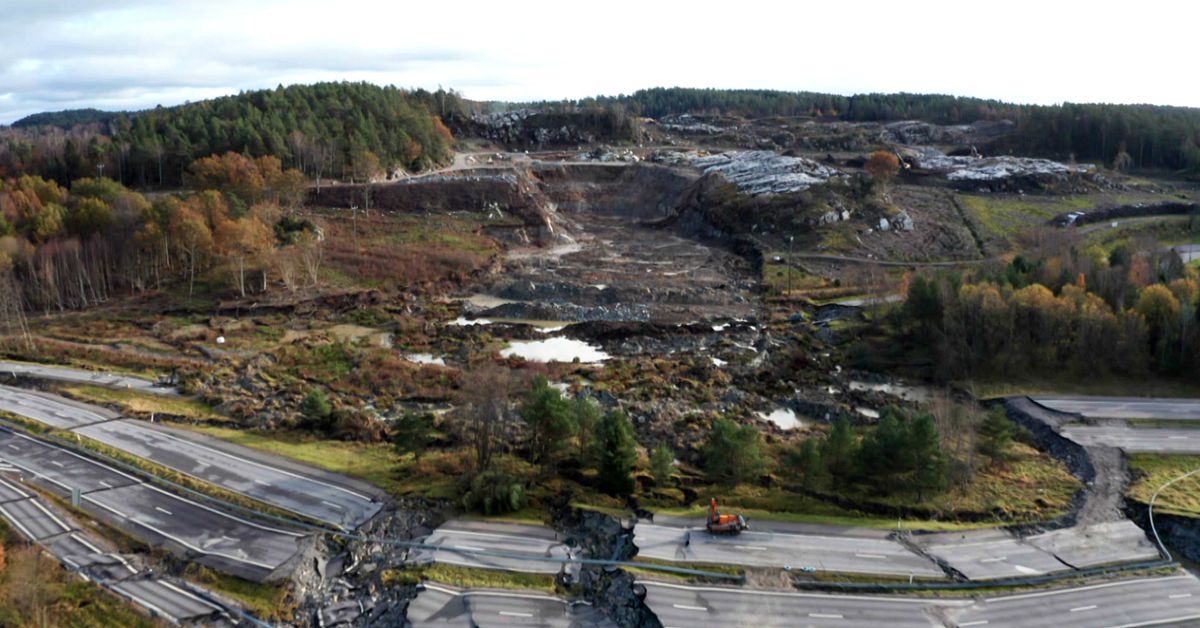 Haveriutredning om skredet vid E6 i Stenungsund skjuts fram | SVT Nyheter