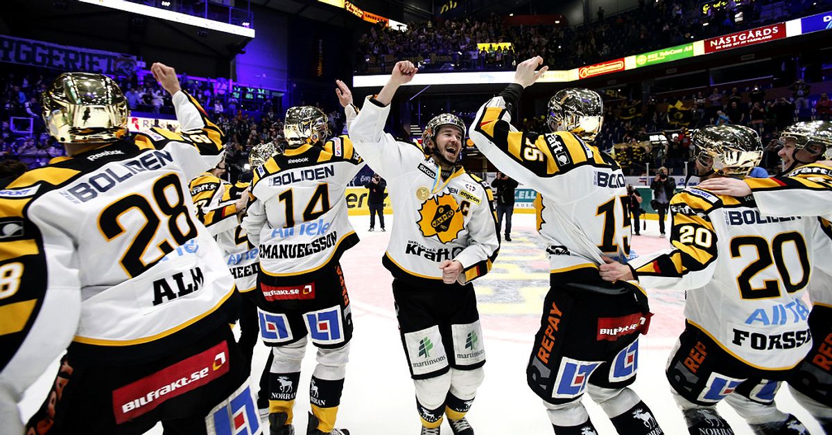 ARKIV: Skellefteå vinner SM-guld i ishockey 2014