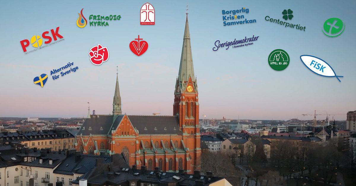 Nu öppnar vallokalerna i kyrkovalet