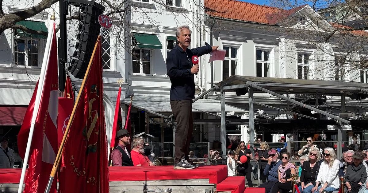 L&auml;ngsta f&ouml;rsta maj-t&aring;get p&aring; flera &aring;r n&auml;r Schyffert talade i Kalmar