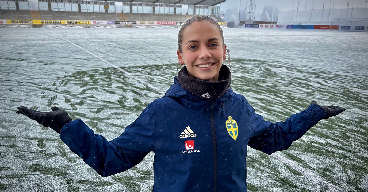 Fotbollslöftet Johanna Renmark klar för Djurgården – redo för U23-landskamp i Västerås