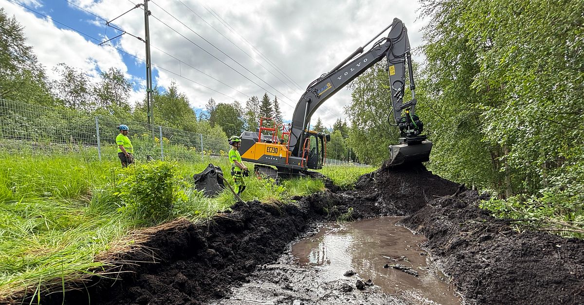 Stor vattenl&auml;cka i &Ouml;stersund och Krokom &ndash; 1000 hush&aring;ll drabbade